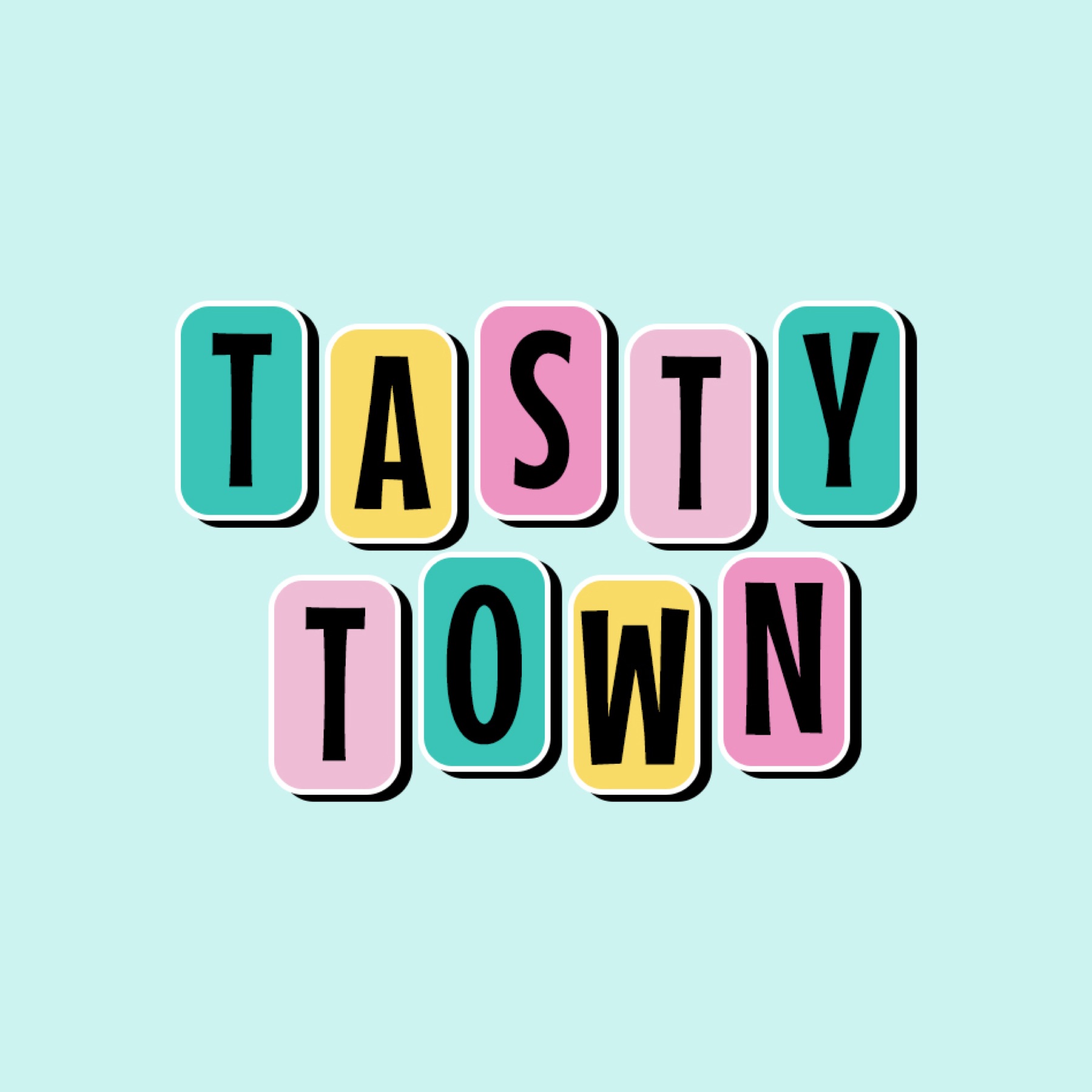 Tastytown bakery artwork and baked goods