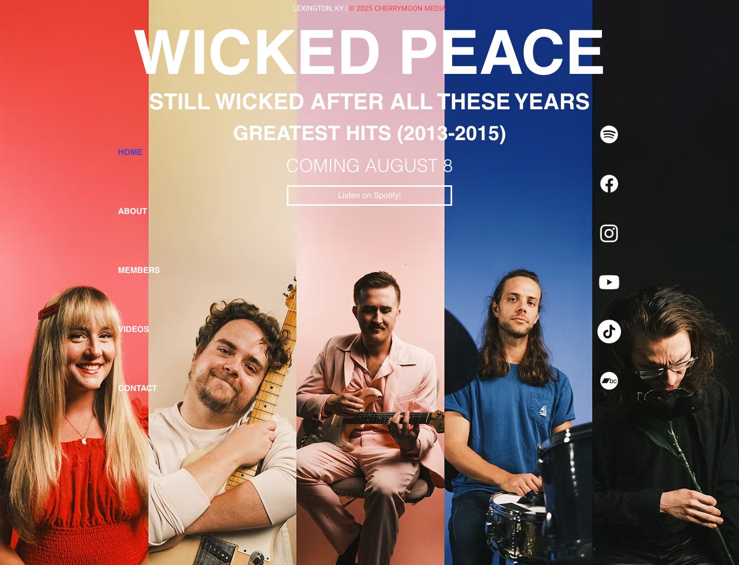 Wicked Peace band members